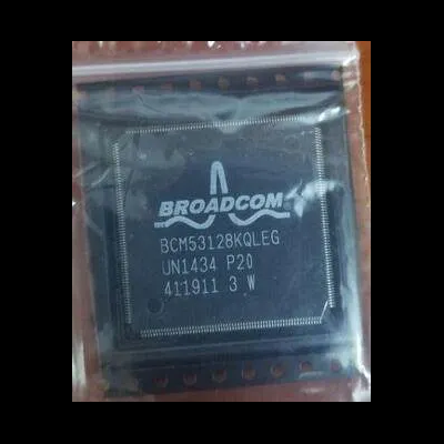 New Original IC Chips Broadcom Bcm53128kqleg Ethernet Switch 9-Port 10Mbps/100Mbps/1000Mbps 256-Pin Elqfp in Stock