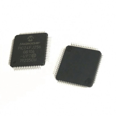 New Original IC Chips Microchip Pic24fj256GB106-I/PT Microcontroller 16-Bit MCU/DSC, 256 Kb, 16384 Bytes, 32 MHz, 2 to 3.6V, Tqfp-64, RoHS in Stock