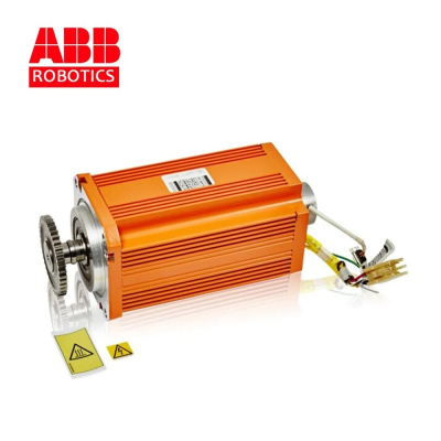 New in Box 3hac047584-003 Robotic Servo Motor Incl Pinion 3hac047584-002 3hac047586-003
