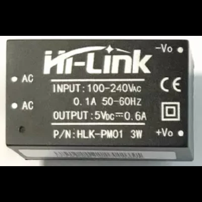 New Original Small Electronics Electronic Components IC Chips Hilink Hlk-Pm01 AC-DC Converter 220V to 5V 3W Mini Power Supply Module in Stock