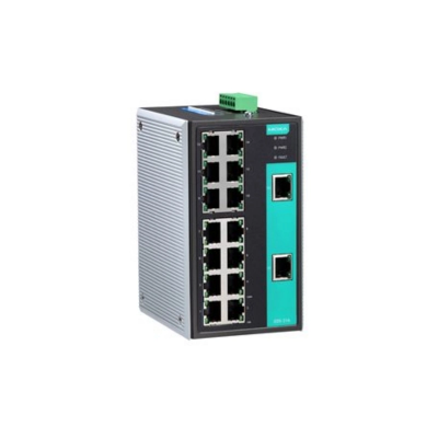 Moxa Unmanaged Ethernet Switch with 16 10/100baset (X) Ports (EDS-316-T)