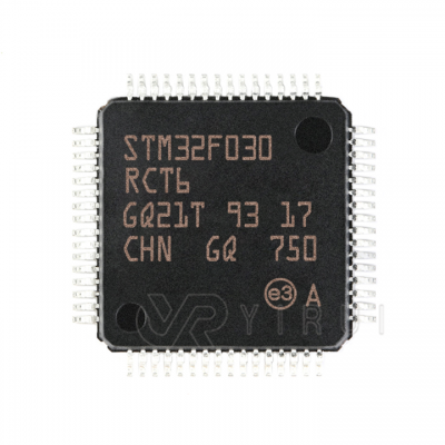 New Original IC Chips Stmicroelectronics Stm32f030rct6tr Mainstream Arm Cortex-M0 Value Line MCU with 256 Kbytes Flash, 48 MHz CPU in Stock