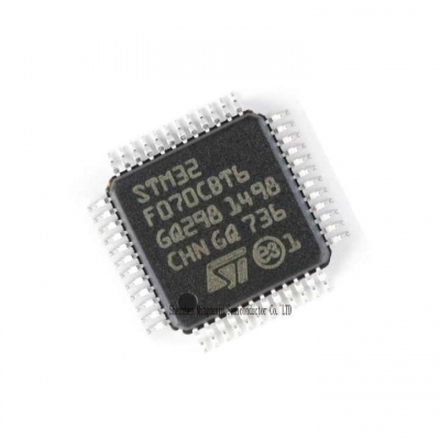 New Original IC Chips Stmicroelectronics Stm32f070rbt6tr Mainstream Arm Cortex-M0 Value Line MCU with 128 Kbytes Flash, 48 MHz CPU, USB in Stock