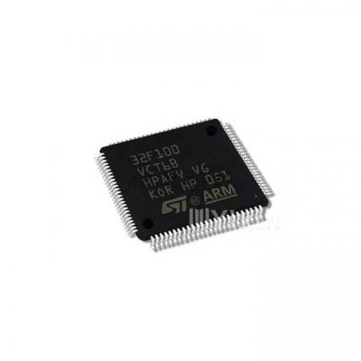 New Original IC Chips Stmicroelectronics Stm32f100vct6b MCU 32-Bit Stm32f1 Arm Cortex M3 Risc 256kb Flash 2.5V/3.3V 100-Pin Lqfp Tray in Stock
