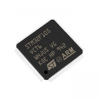 New Original IC Chips Stmicroelectronics Stm32f105vct6 MCU 32bit Stm32 Arm Cortex M3 Risc 256kb Flash 2.5V/3.3V 100 Pin Lqfp Tray RoHS in Stock