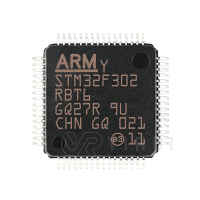 New Original IC Chips Stmicroelectronics Stm32f302rbt6 MCU 32-Bit Stm32f Arm Cortex M4 Risc 128kb Flash 2.5V/3.3V 64-Pin Lqfp Tray in Stock