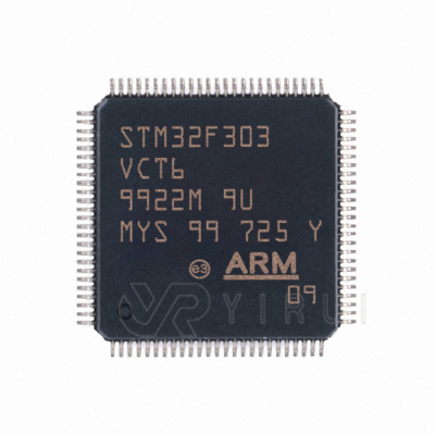 New Original IC Chips Stmicroelectronics Stm32f303vct6 MCU 32-Bit Stm32f Arm Cortex M4 Risc 256kb Flash 2.5V/3.3V 100-Pin Lqfp Tray in Stock
