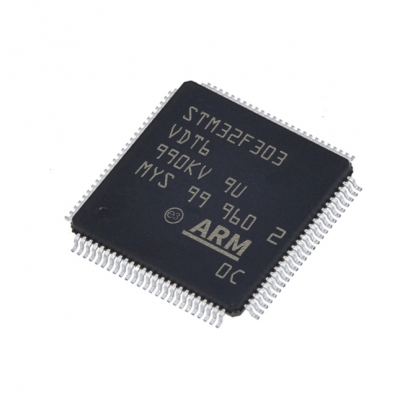 New Original IC Chips Stmicroelectronics Stm32f303vdt6 MCU 32-Bit Stm32 Arm Cortex M4 Risc 384kb Flash 2.5V/3.3V 100-Pin Lqfp Tray in Stock
